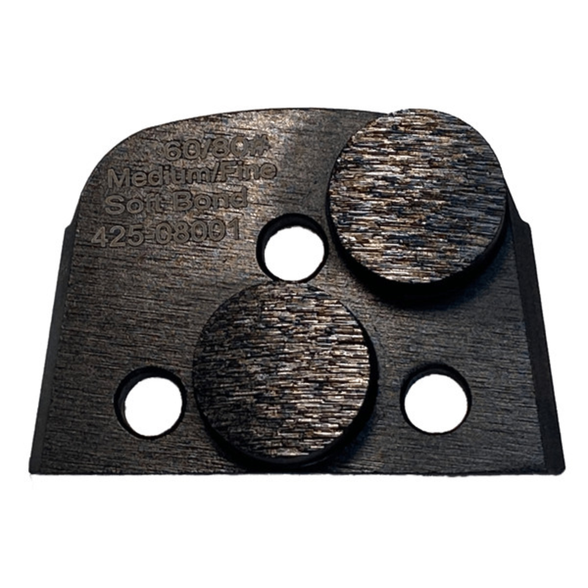 Virginia Abrasives Grinder Tooling - 60/80 Grit, Double Dot, Hard Bond, Model# 425-08001.VAB